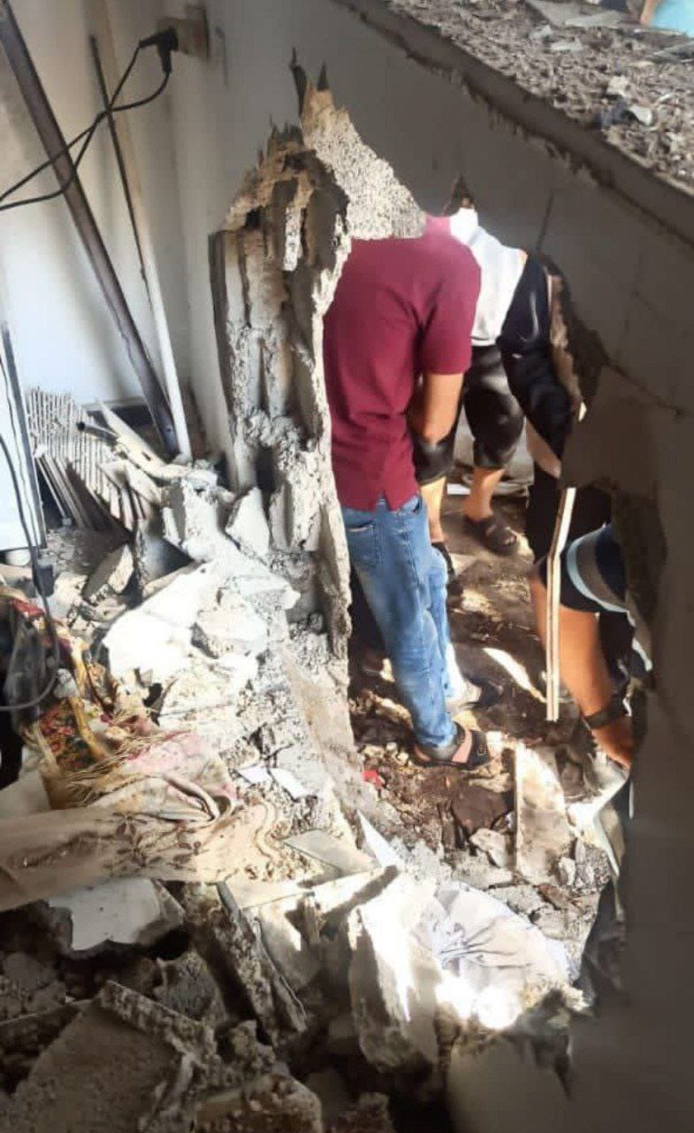 شهيد وعدد من الإصابات في انفجار عرضي بمنزل غرب خانيونس