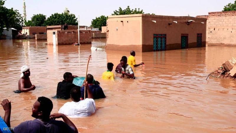 السودان: أكثر من 100 ضحية وانهيار عشرات آلاف المنازل جراء الفيضانات