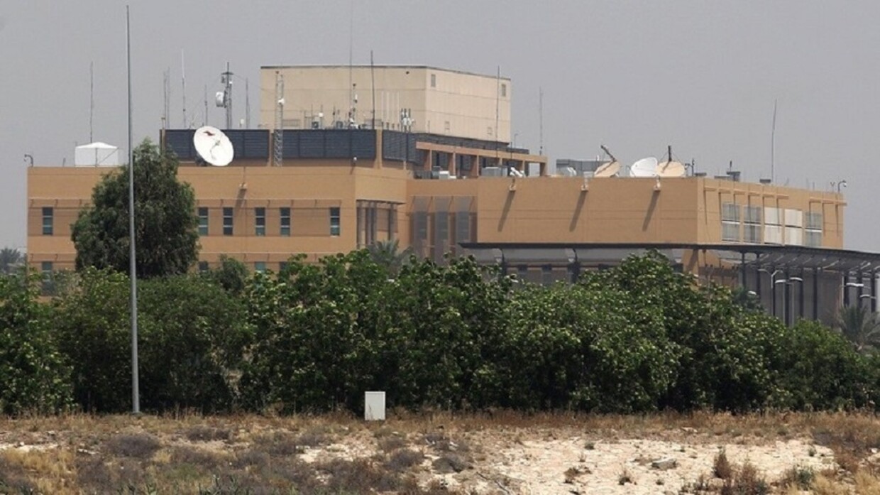 إطلاق صافرات الإنذار في السفارة الأمريكية ببغداد