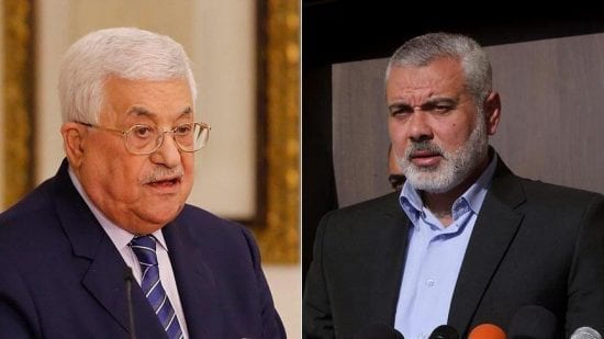 تفاصيل اتصال هاتفي بين الرئيس عباس مع هنية