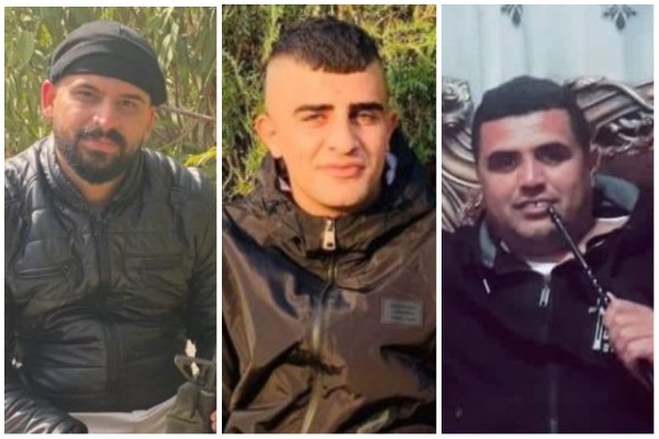 شاهد: ثلاثة شهداء برصاص الاحتلال في جنين