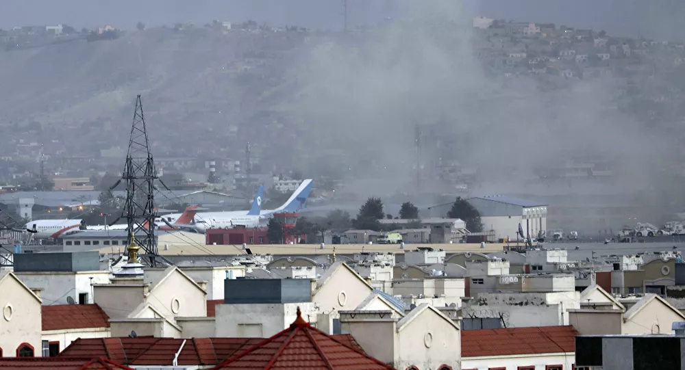 شاهد: انفجار قوي قرب مطار العاصمة الأفغانية كابول