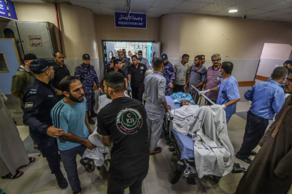 الصحة: 10 شهداء وإصابة 75 مواطن منذ بدء العدوان الاسرائيلي على قطاع غزة