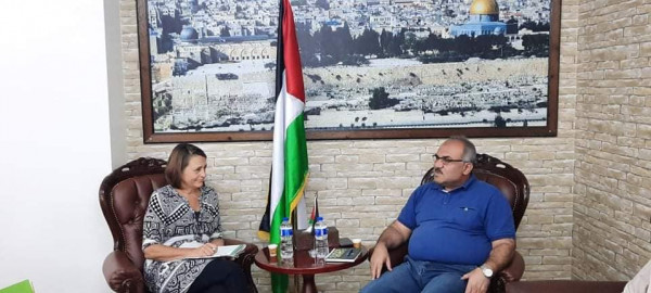 تفاصيل لقاء سرحان مع مسؤولة أممية بشأن ملف إعمار قطاع غزة