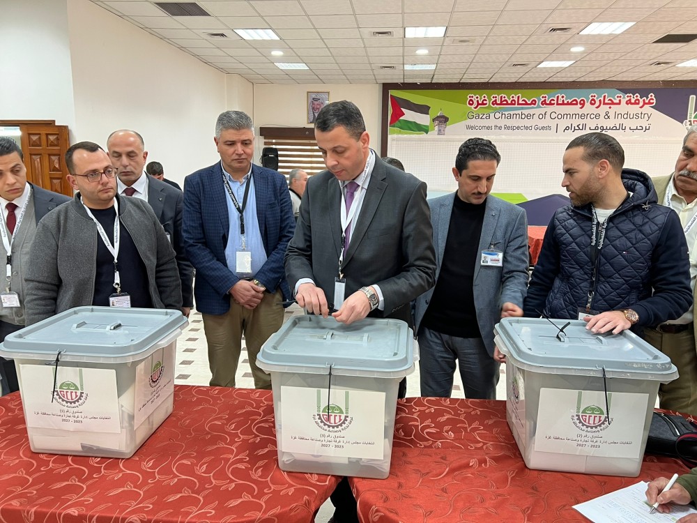وزارة الاقتصاد بغزة تعقب على عملية الاقتراع بانتخابات غرفة تجارة وصناعة غزة