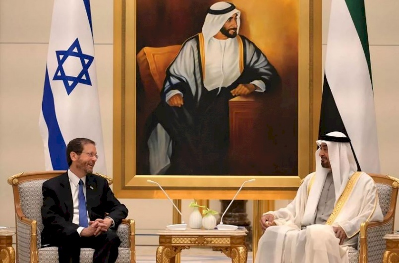 الرئيس الإسرائيلي يقترح اتفاقا جديدا مع الإمارات والأردن وتركيا