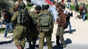الجيش الإسرائيلي يقمع مسيرة ضد الإستيطان بالخليل