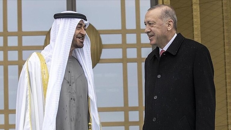 لقاء أردوغان ومحمد بن زايد يتوج باتفاقات اقتصادية وتشاووش أوغلو يزور أبوظبي الشهر القادم