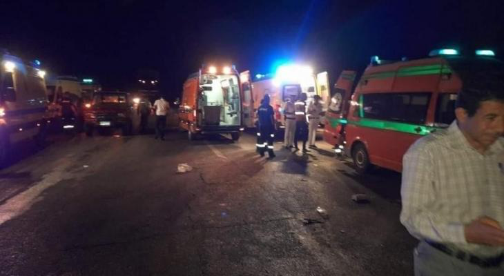 وفاة 17 مصرياً بحادث سير في سوهاج