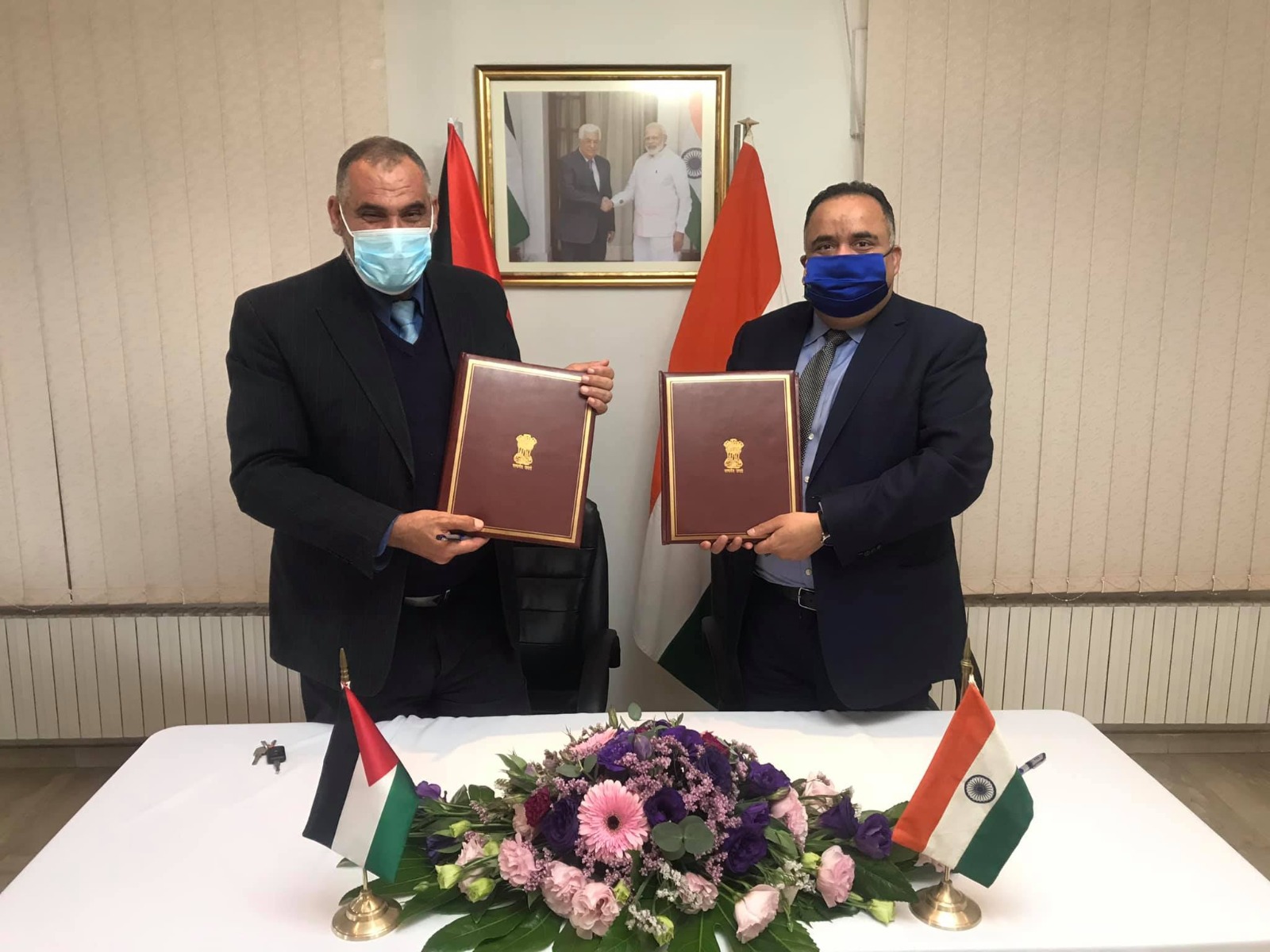 الحكومة الهندية تمول أربعة مشاريع في فلسطين