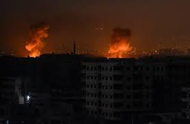 الاحتلال الإسرائيلي يقصف  جنوب القنيطرة بريف دمشق