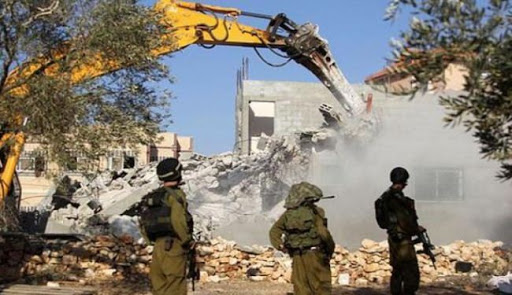 الاحتلال الإسرائيلي يهدم منشأة سكنية في الأغوار الشمالية