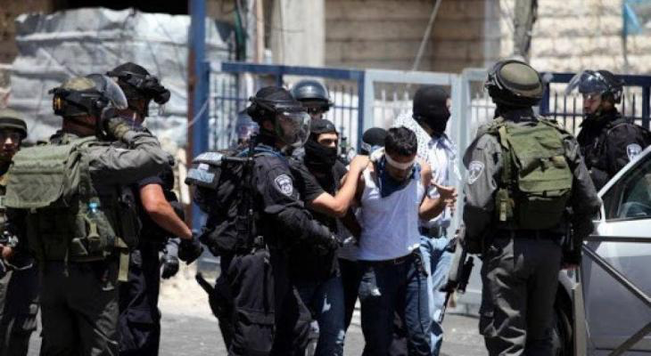الاحتلال يعتقل 4 فلسطينيين من القدس