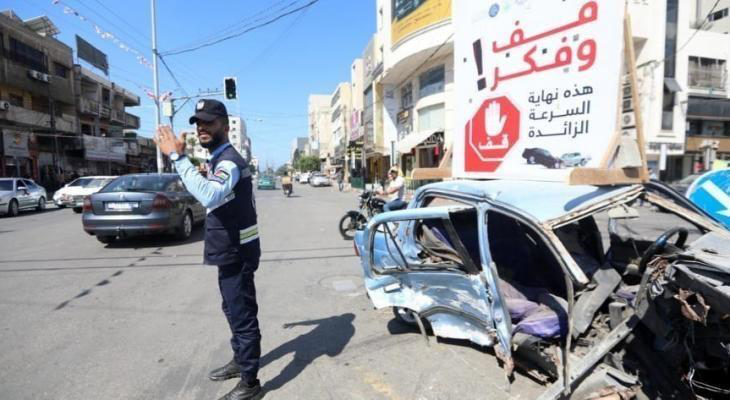 غزة: وفاتان و30 إصابة بحوادث سير الأسبوع الماضي