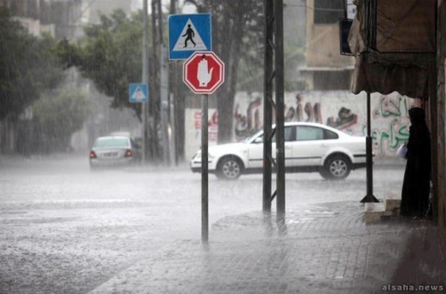 طقس فلسطين: استمرار المنخفض الجوي وأمطار فوق بعض المناطق