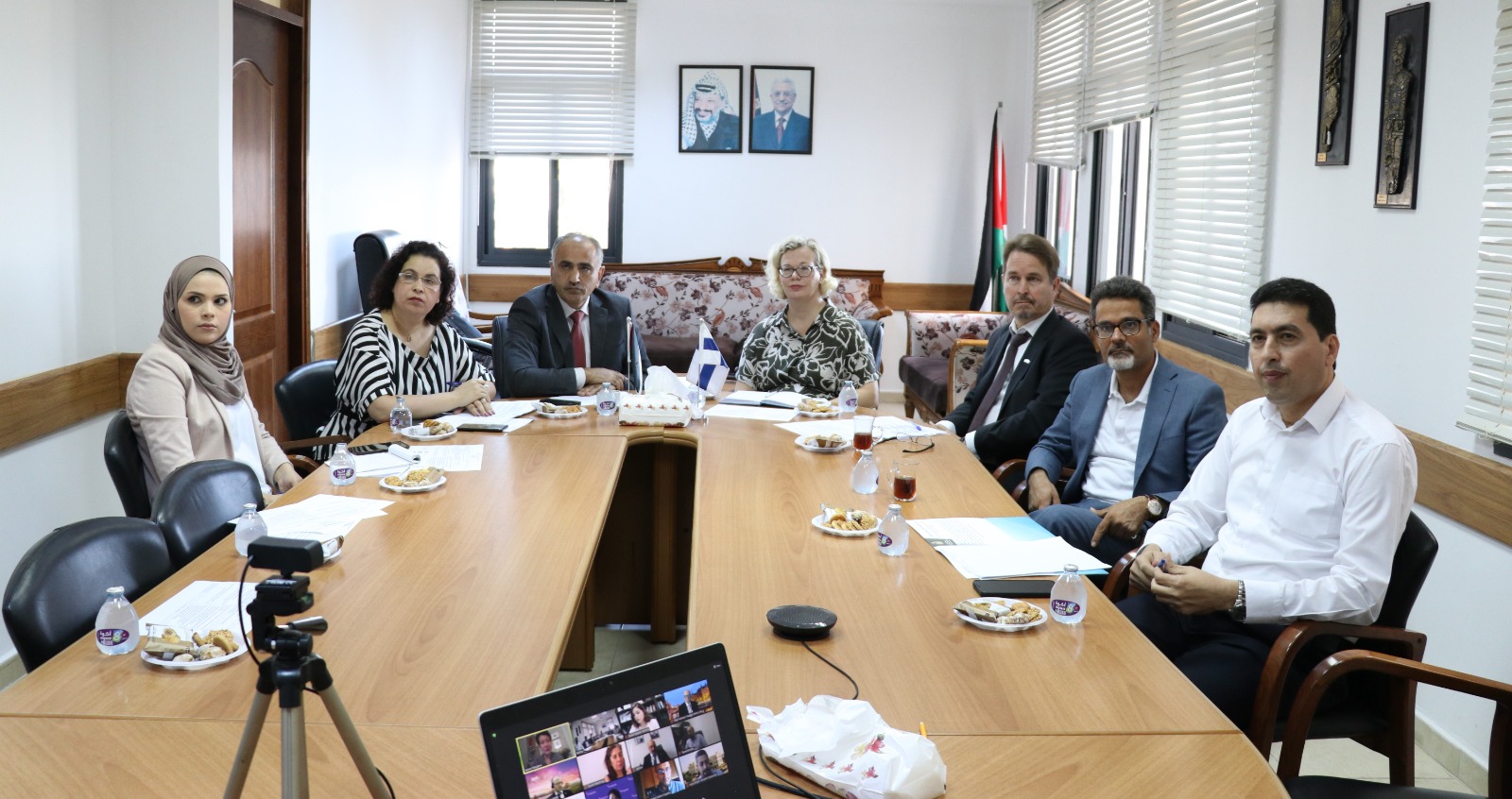 التعليم العالي تبحث تعزيز التعاون بين الجامعات الفلسطينية ونظيراتها الفنلندية