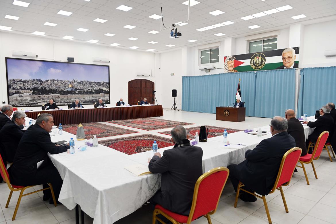 اللجنة التنفيذية لمنظمة التحرير تعقد اجتماعا برئاسة الرئيس عباس