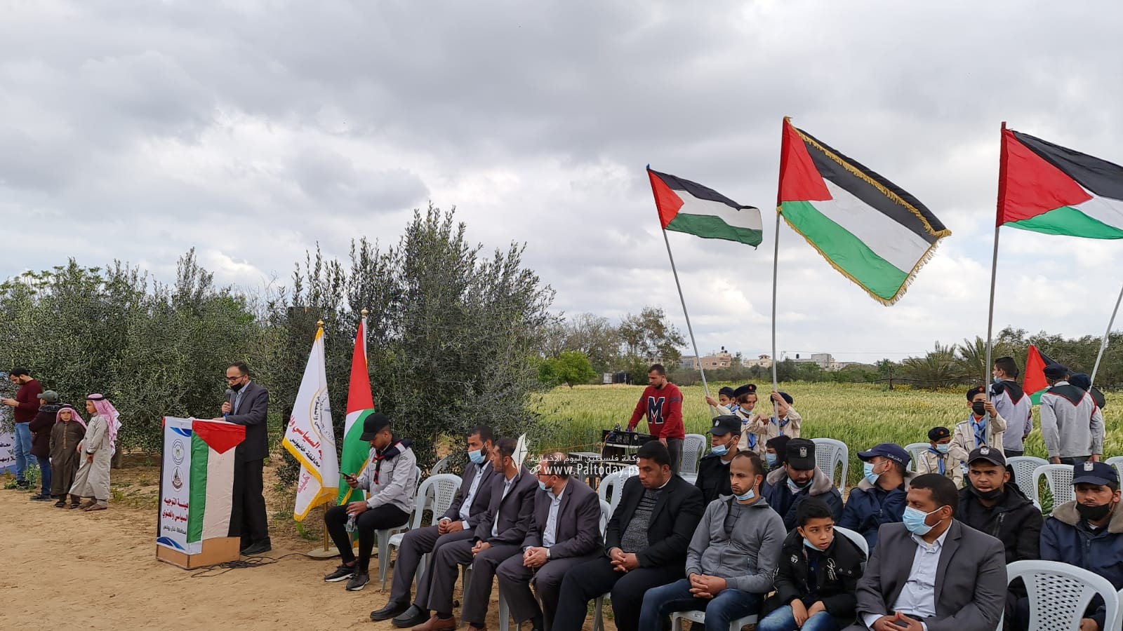 الهيئة الوطنية لدعم واسناد فلسطينيي الداخل المحتل تقر فعالية يوم الأرض الخالد في غزة