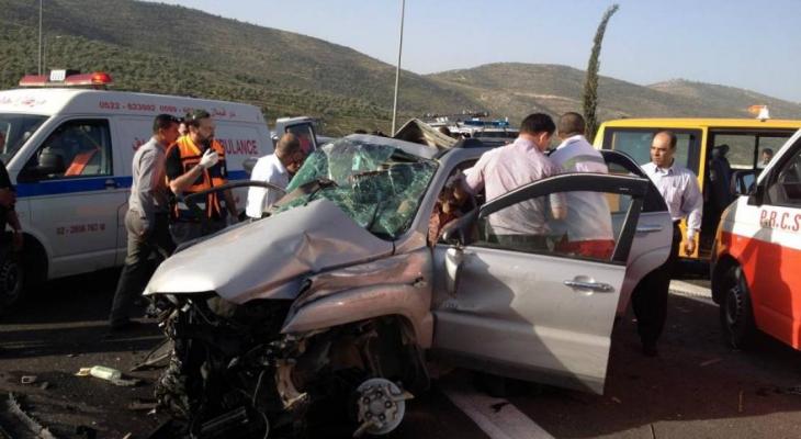 رام الله: 10 وفيات و211 إصابة بـ 288 حادث سير الأسبوع الماضي