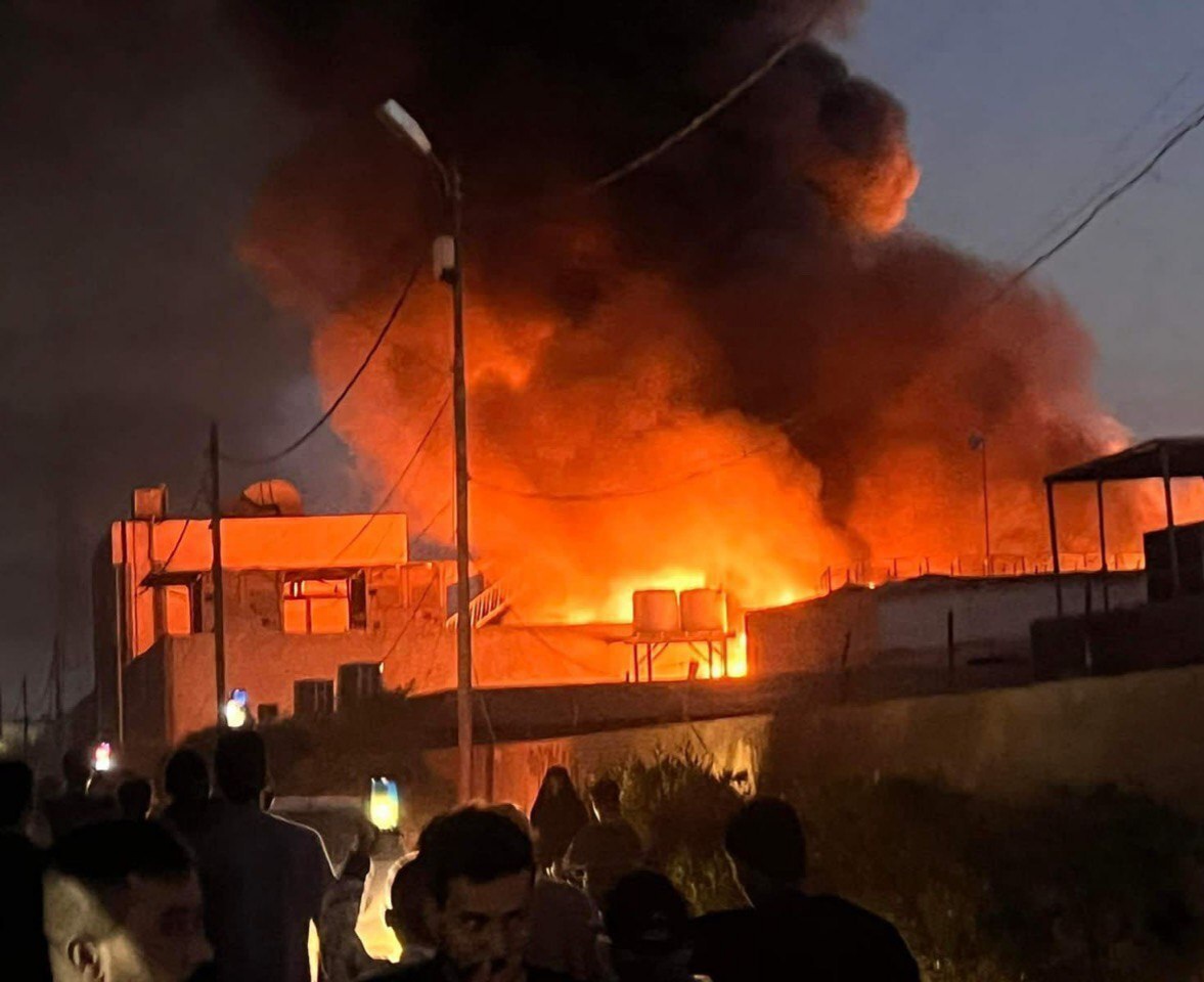 العراق: مصرع 3 نساء في حريق مستشفى الهندية بكربلاء