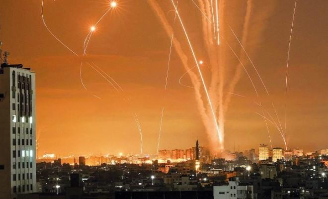سرايا القدس تعلن إطلاق أكثر من 100 صاروخ تجاه تل أبيب ومستوطنات الغلاف
