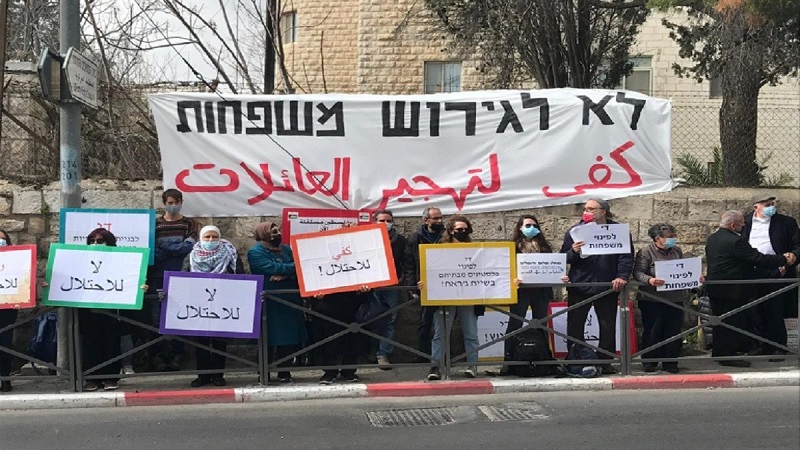 انطلاق مسيرة دعم وإسناد لأهالي حي الشيخ جراح بالقدس المحتلة