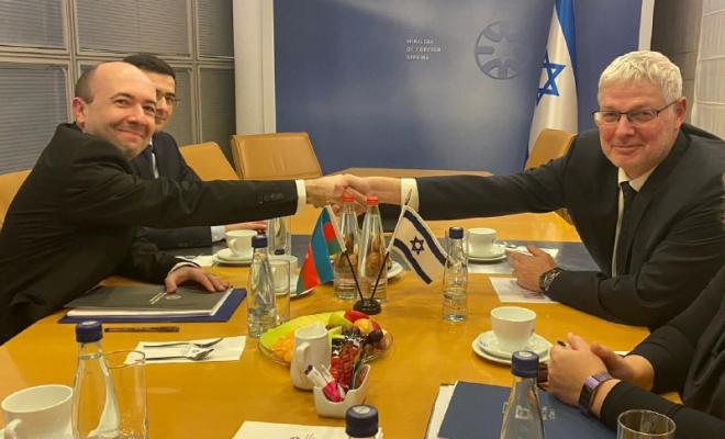 الخارجية الإسرائيلية: افتتاح مرتقب لسفارة أذربيجان لدى إسرائيل