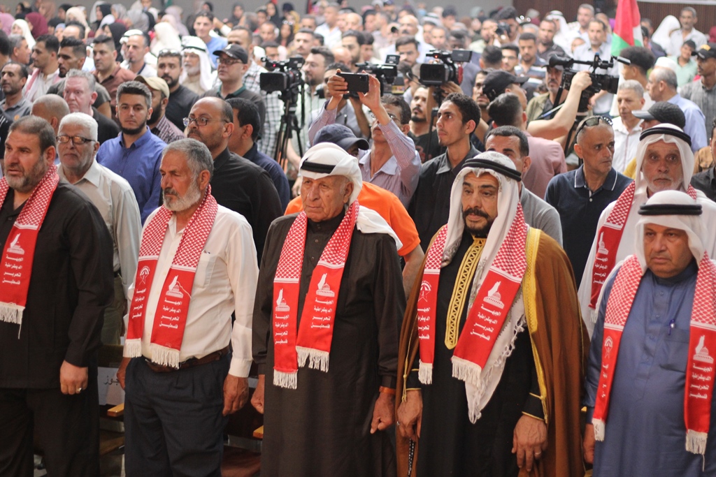 الآلاف يحيون اليوم الوطني لشهداء الجبهة الديمقراطية في مهرجان جماهيري بغزة