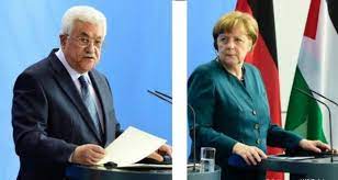 الرئيس عباس يتلقى اتصالاً هاتفياً من المستشارة الألمانية