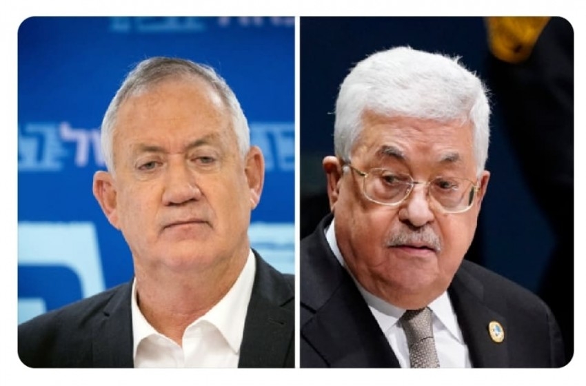 الإعلام العبري يكشف تفاصيل حصرية من لقاء غانتس مع الرئيس عباس