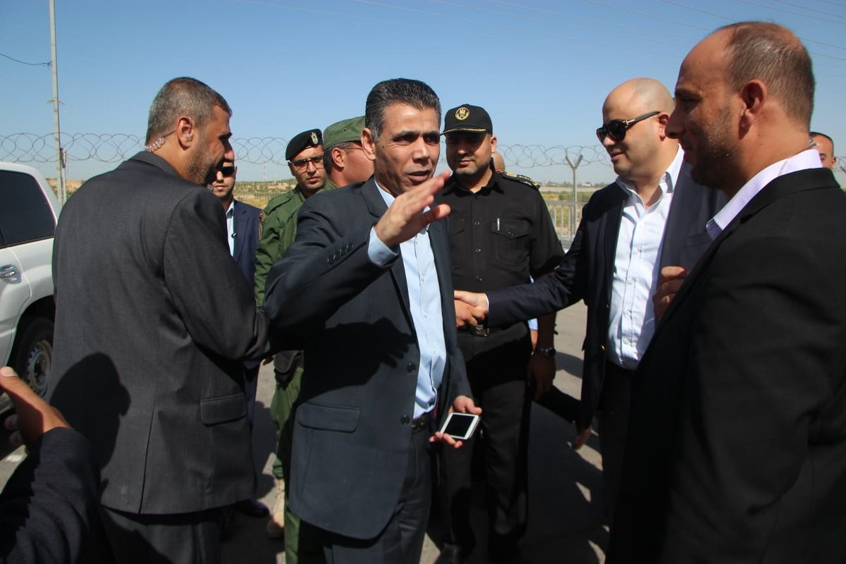 مغادرة الوفد المصري قطاع غزة بعد لقاءه قيادة حركة حماس