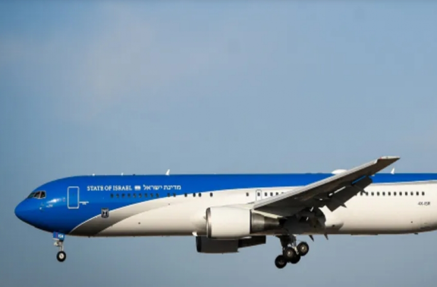 نقل الطائرة الرئاسية الإسرائيلية إلى مجمع خاص لها بالنقب