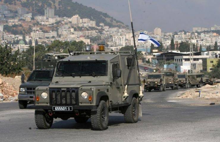 مركبة عسكرية إسرائيلية تدهس طفلا غرب جنين