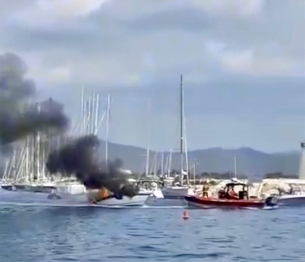انفجار زورق في ميناء بجنوب فرنسا