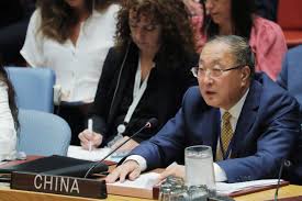 مندوب الصين: نأسف لمنع عقد اجتماع مجلس الأمن اليوم الجمعة من قبل عضو واحد