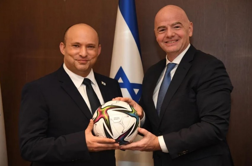رئيس الفيفا يعرض استضافة كأس العالم على إسرائيل والإمارات