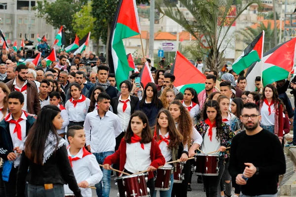 فلسطينيو الـ48 يحيون الذكرى الـ45 ليوم الأرض ويعتبرونه تعزيزا للوحدة الوطنية  