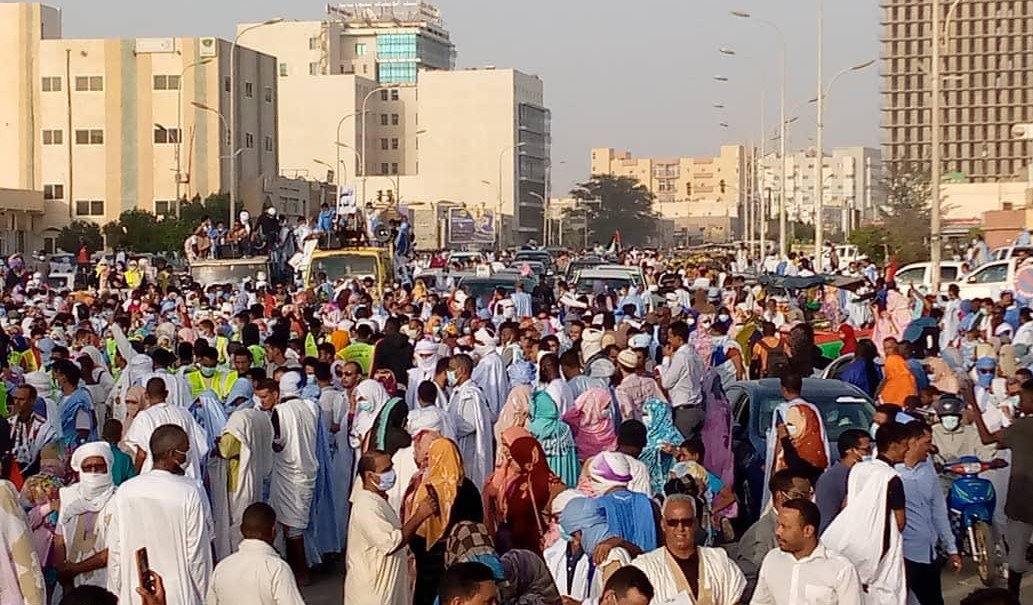 موريتانيا: مسيرة حاشدة نصرة للقدس وفلسطين