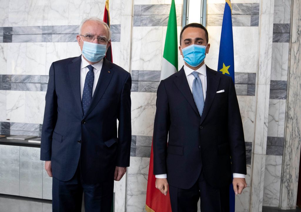 المالكي يلتقي وزير الخارجية الإيطالي