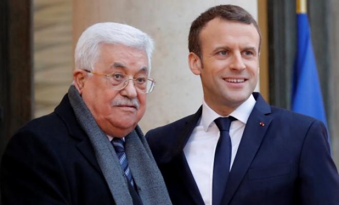 تفاصيل اتصال هاتفي بين الرئيس عباس ونظيره الفرنسي