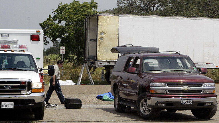 أمريكا: العثور على 29 شخصاً داخل حاوية شحن في ولاية تكساس (فيديو)