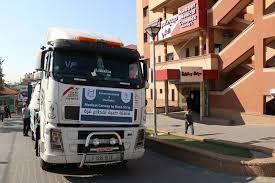 الكيلة: شاحنة مستلزمات طبية في طريقها إلى غزة