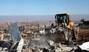 الخليل: الاحتلال يهدم مسكنا في مسافر يطا