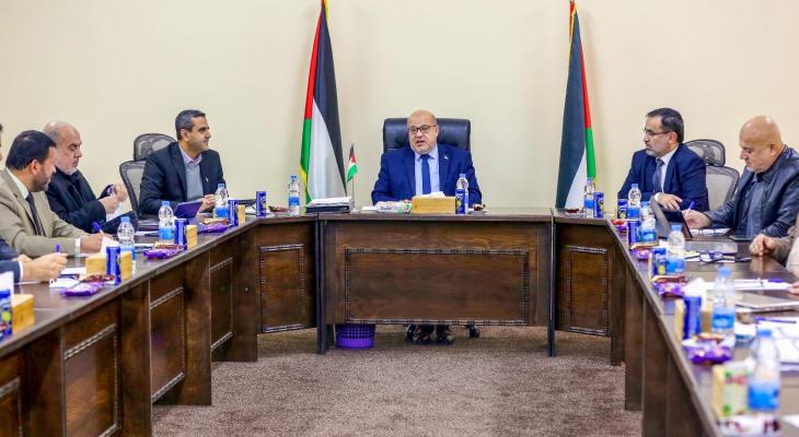 طالع.... ابرز قرارات لجنة متابعة العمل الحكومي بغزة