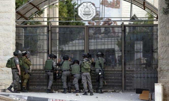 اندلاع مواجهات مع قوات الاحتلال في محيط جامعة القدس 
