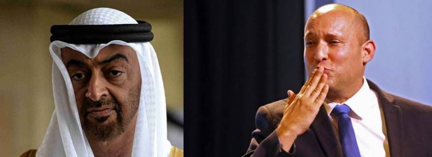 تفاصيل- رئيس الوزراء الإسرائيلي يهاتف ولي عهد أبو ظبي