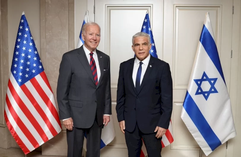 قناة عبرية: مساعٍ اسرائليلية لعقد لقاء بين بايدن ولابيد