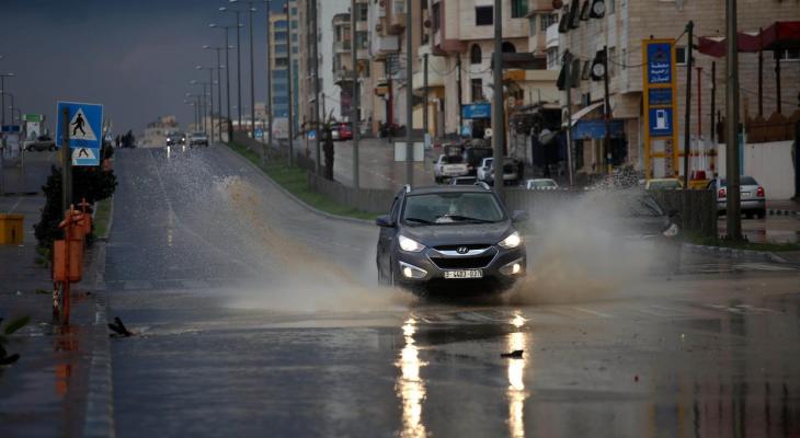 تعرف على كمية الأمطار التي هطلت على قطاع غزة
