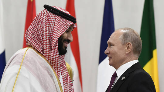 بوتين يناقش مع ولي عهد السعودية نزاعي اليمن وأوكرانيا واستقرار أسواق الطاقة