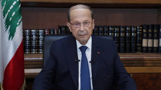 الرئيس اللبناني: لن أستقيل ولن يهزني أحد